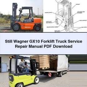 Still Wagner GX10 Gabelstapler Service- und Reparaturhandbuch