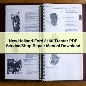 New Holland-Ford 8160 Traktor Servicehandbuch