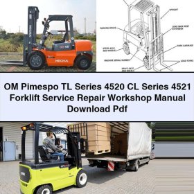 Reparaturhandbuch für Gabelstapler OM Pimespo TL-Serie 4520 und CL-Serie 4521 (PDF)