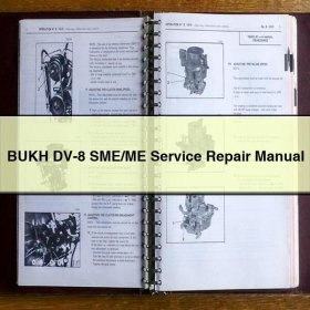 BUKH DV-8 SME/ME Service Repair Manual