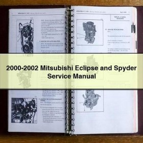 Mitsubishi Eclipse & Spyder Servicehandbuch 2000-2002