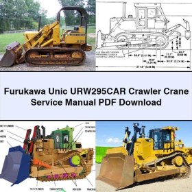 Furukawa Unic URW295CAR Raupenkran - Service- und Reparaturhandbuch