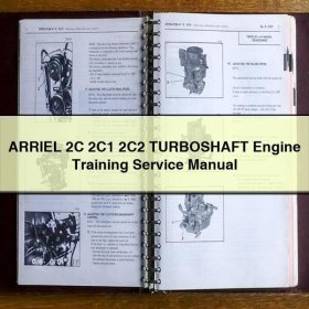 ARRIEL 2C 2C1 2C2 Turbomaschinen-Schulungs-, Wartungs- und Reparaturhandbuch
