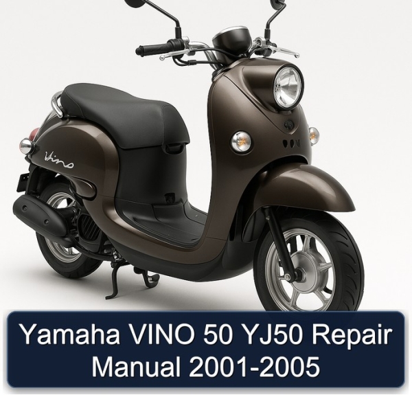 Yamaha VINO 50 YJ50 Repair Manual 2001-2005