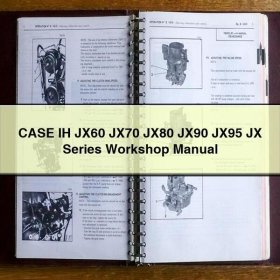 Werkstatthandbuch CASE IH JX-Serie (JX60, JX70, JX80, JX90, JX95)