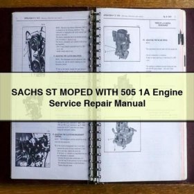 Sachs ST Moped 505 1A Service- und Reparaturhandbuch (PDF)