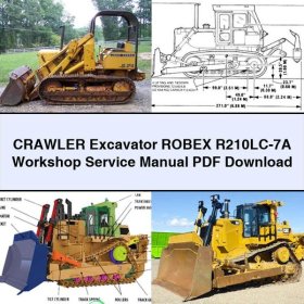 Crawler Excavator ROBEX R210LC-7A Workshop Service Repair Manual