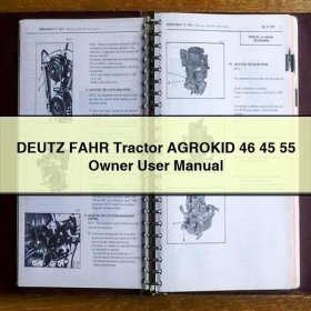 DEUTZ-FAHR AgroKid 46/45/55 Bedienungsanleitung