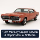 1997 Mercury Cougar Service & Repair Manual Software