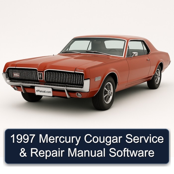 1997 Mercury Cougar Service & Repair Manual Software