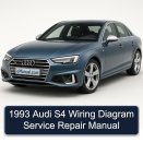 1993 Audi S4 Wiring Diagram Service Repair Manual