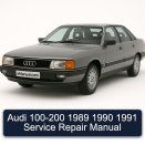 Audi 100-200 1989 1990 1991 Service Repair Manual