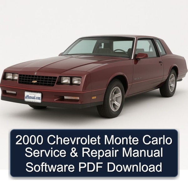 2000 Chevrolet Monte Carlo Service & Repair Manual Software PDF Download