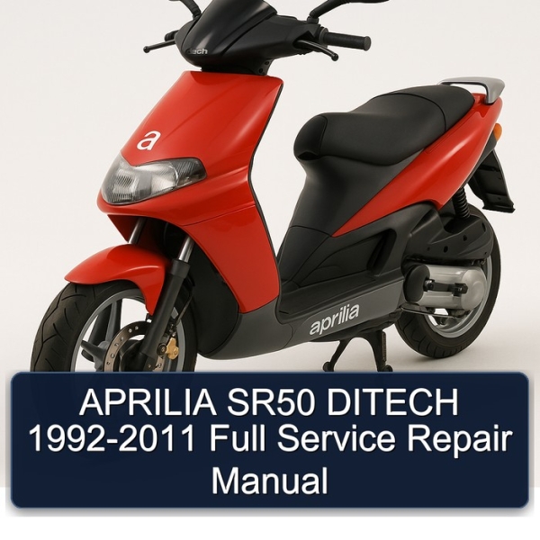 APRILIA SR50 DITECH 1992-2011 Full Service Repair Manual