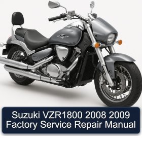Suzuki VZR1800 2008 2009 Factory Service Repair Manual