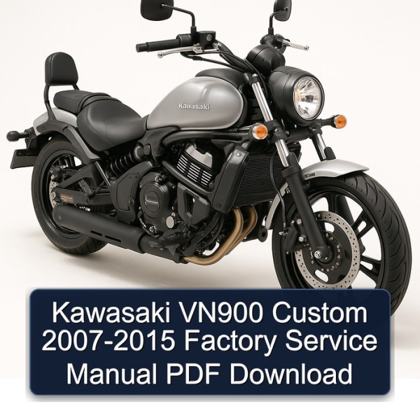 Kawasaki VN900 Custom 2007-2015 Factory Service Manual PDF Download