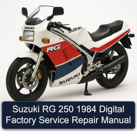 Suzuki RG 250 1984 Digital Factory Service Repair Manual