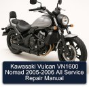 Kawasaki Vulcan VN1600 Nomad 2005-2006 All Service Repair Manual