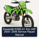 Kawasaki KX65-A1 thru A6F 2000- 2006 Service Repair Manual