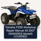 Yamaha FZS6 Workshop Repair Manual All 2007 ONWARDS ModelS COVERED