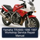 Yamaha TRX850 1996 1997 Workshop Service Repair Manual