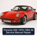 Porsche 930 1976-1984 All Service Manual Repair