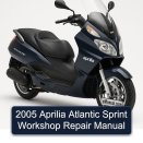 2005 Aprilia Atlantic Sprint Workshop Repair Manual