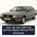 Audi 100 200 1982 Full Service Repair Manual PDF Download