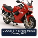 DUCATI ST4 S Parts Manual Catalog 2002