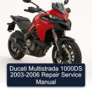Ducati Multistrada 1000DS 2003-2006 Repair Service Manual