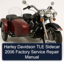 Harley Davidson TLE Sidecar 2006 Factory Service Repair Manual