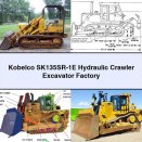 Kobelco SK135SR-1E Hydraulic Crawler Excavator Factory