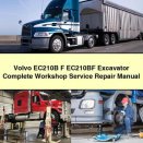 Volvo EC210B F EC210BF Excavator Complete Workshop Service Repair Manual