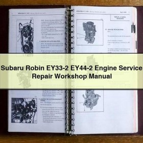 Subaru Robin EY33-2 / EY44-2 Werkstatt-Handbuch für Wartung und Reparatur