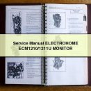Service Repair Manual ELECTROHOME ECM1210/1211U MONITOR