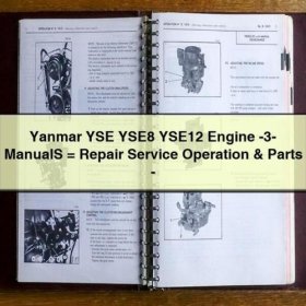 Yanmar YSE8 / YSE12 Motoren - Reparaturhandbuch (PDF)