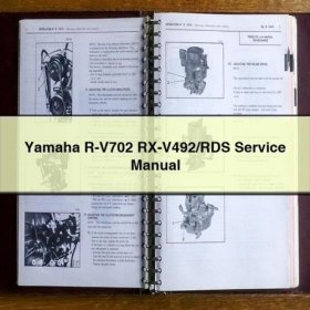 Yamaha R-V702 / RX-V492/RDS Service Handbuch (PDF)