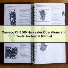 Cameco CH3500 Erntemaschinen: Betriebs- und Testanleitung