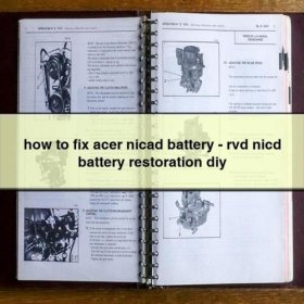 Acer NiCd Akku Reparatur - RVD Akku Wiederherstellung DIY