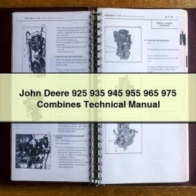 John Deere Mähdrescher 925, 935, 945, 955, 965, 975: Technisches Handbuch