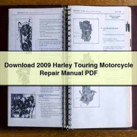 Harley Touring Motorrad Reparaturhandbuch 2009