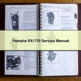 Yamaha RX-770 Servicehandbuch PDF