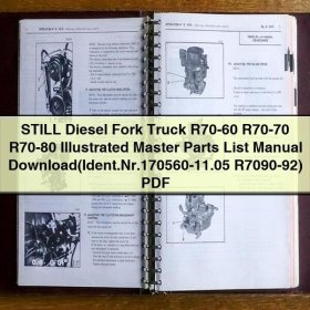 STILL Diesel Gabelstapler R70-60/70/80 Ersatzteilkatalog