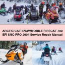 ARCTIC CAT Snowmobile FIRECAT 700 EFI SNO PRO 2004 Service Repair Manual