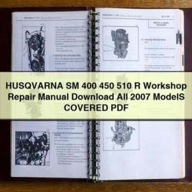 Husqvarna SM 400/450/510 R Werkstatt-Handbuch (2007)