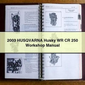Husqvarna WR CR 250 Werkstatt Handbuch 2003