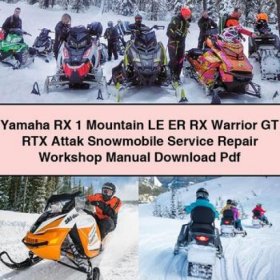 Yamaha RX-Serie Schneemobil Service- und Reparaturhandbuch (PDF)