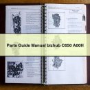Parts Guide Manual bizhub C650 A00H