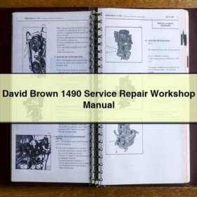David Brown 1490 Werkstatthandbuch PDF Download