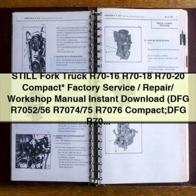 STILL Gabelstapler R70-16, R70-18, R70-20 Compact: Werkstatthandbuch